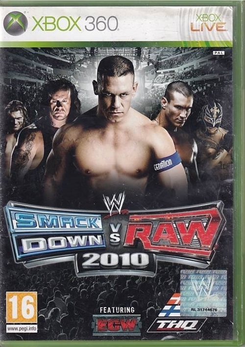 Smackdown vs Raw 2010 - XBOX 360 (B Grade) (Genbrug)
